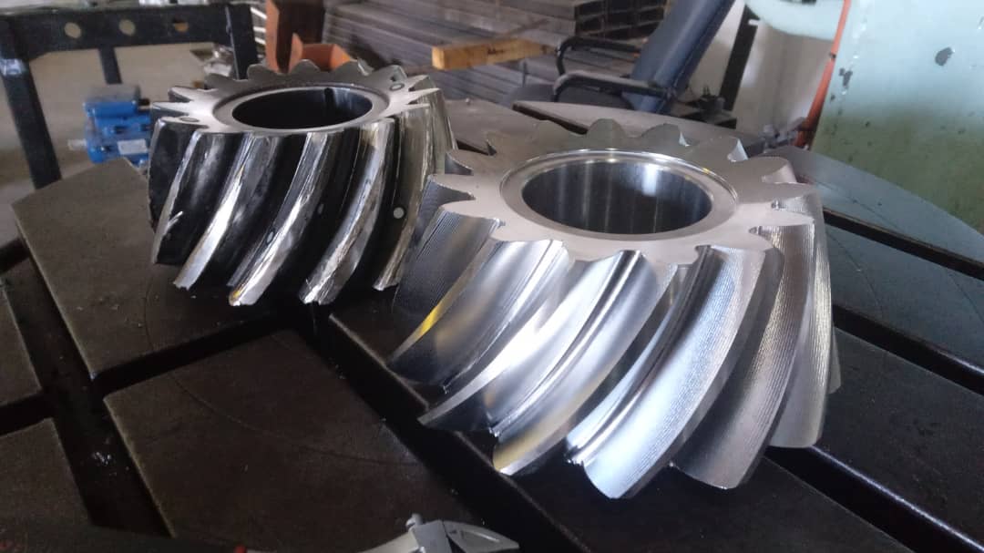 Finished gear component reference