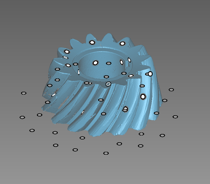 Digital gear reconstruction process
