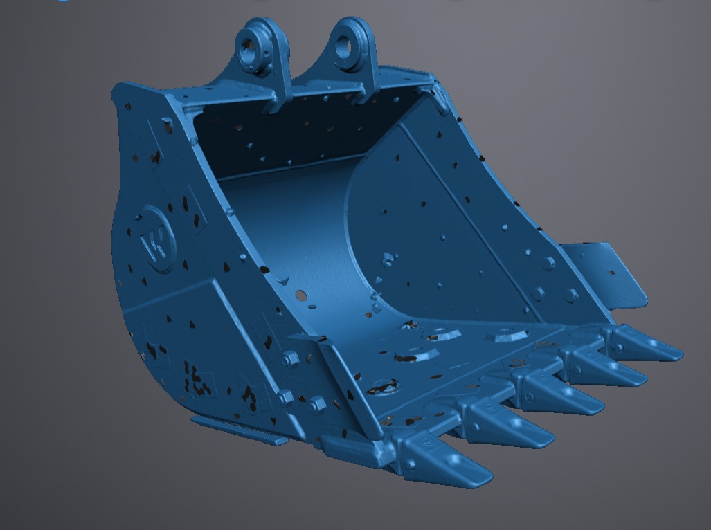 Final digital twin for inspection and redesign